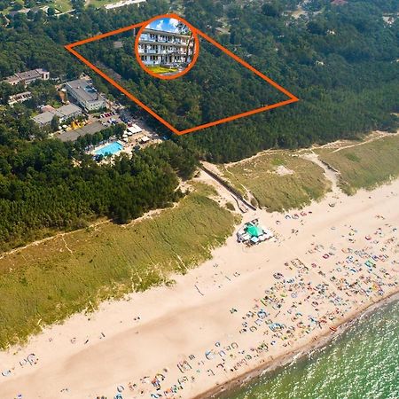Domki Osrodek Wypoczynkowy Neptun Hotell Ujście-Darłowskie Exteriör bild